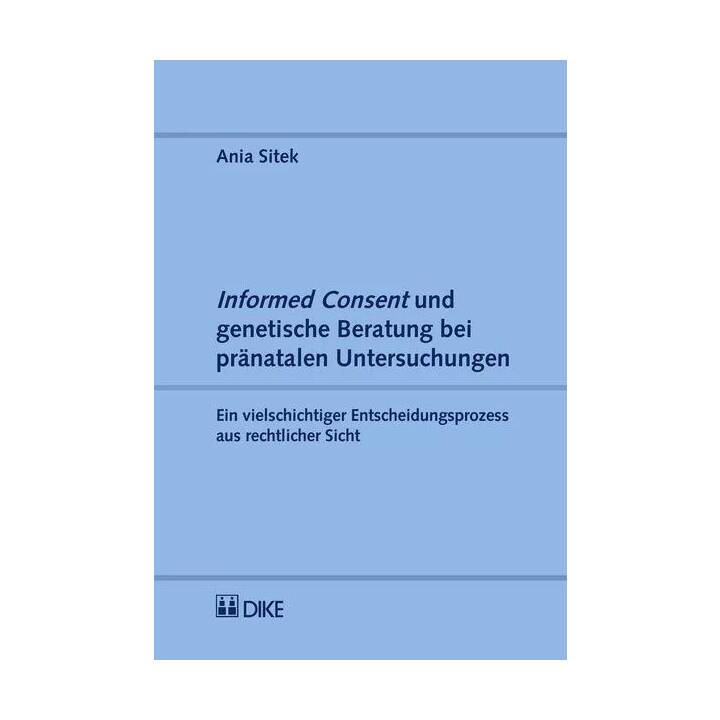 Informed Consent und genetische Beratung bei pränatalen Untersuchungen