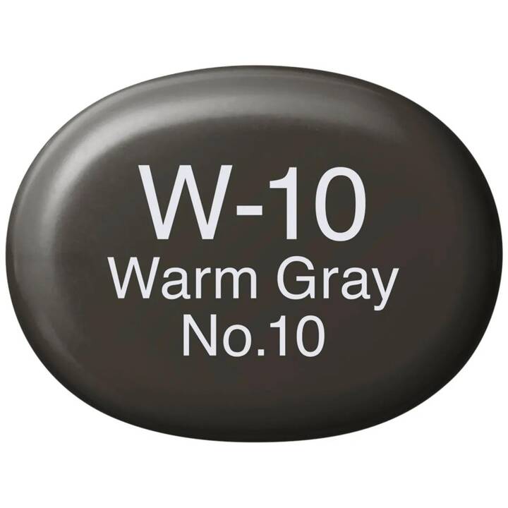 COPIC Marqueur de graphique W-10 (Gris chaud, 1 pièce)