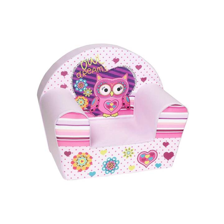 KNORRTOYS Poltroncina  per bambini Owl (Multicolore)