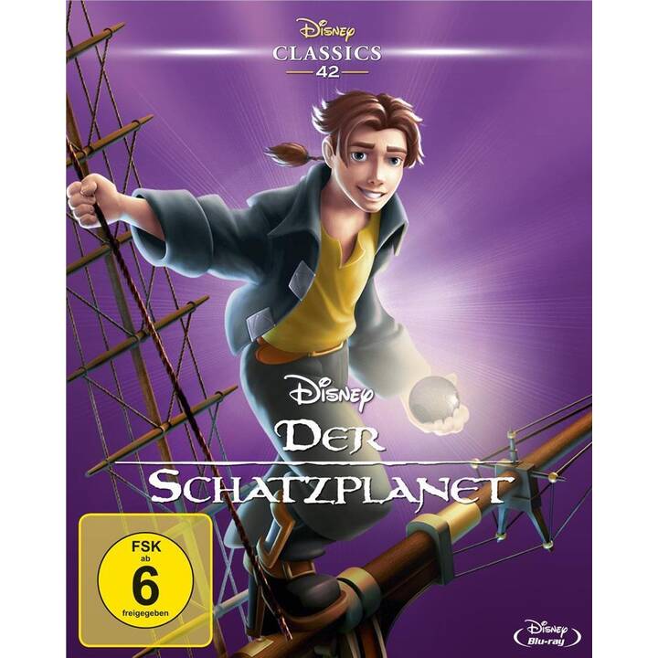 Der Schatzplanet (Blu-ray, DE, EN, FR, ES, VLS, NL)