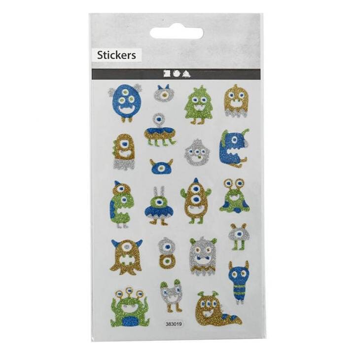 CREATIV COMPANY Sticker Aliens (Monster)