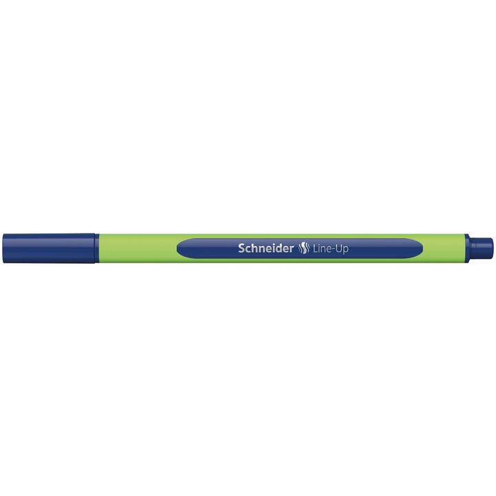 SCHNEIDER Line-Up Penna a fibra (Blu, 10 pezzo)