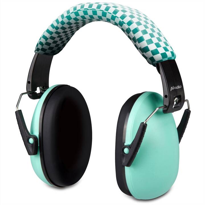 SOMBO Kapsel-Gehörschutz für Kinder (Schwarz, Grün)