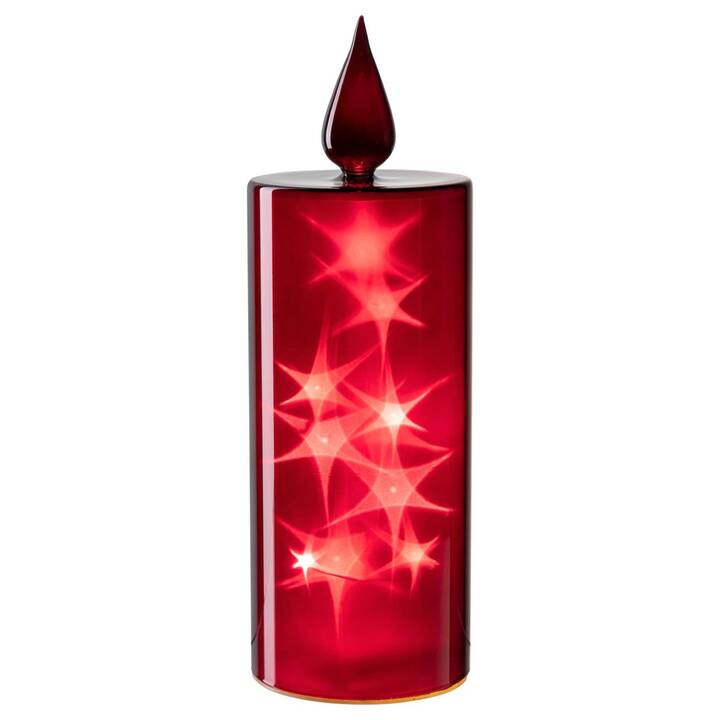 LEONARDO Autentico Candele LED (Rosso)