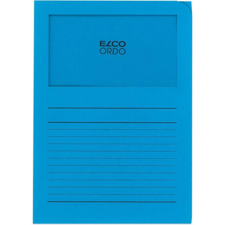 ELCO Sichtmappe Ordo Classico (Blau, A4, 10 Stück)
