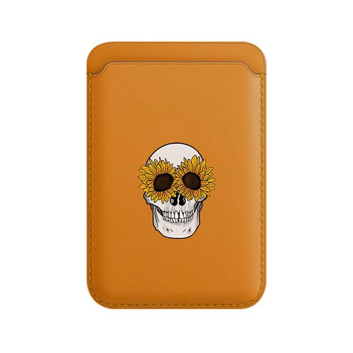 EG Porte-cartes magnétique MagSafe (iPhone 13, iPhone 12, Orange)