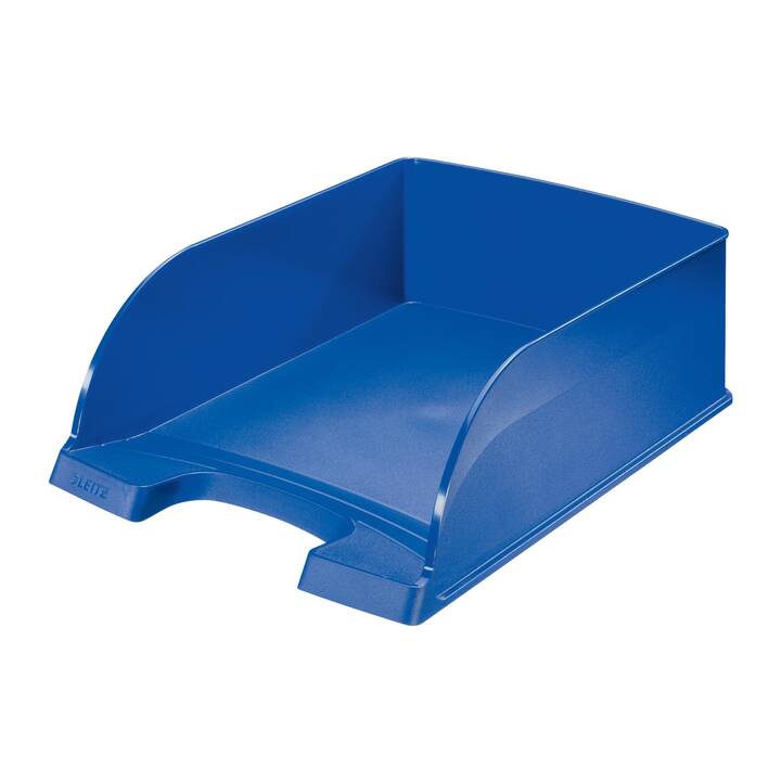 LEITZ Corbeille courrier Jumbo (A4, Bleu)