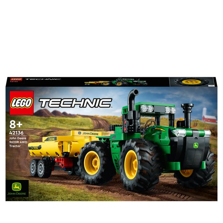 LEGO Technic John Deere 9620R 4WD Traktor (42136)