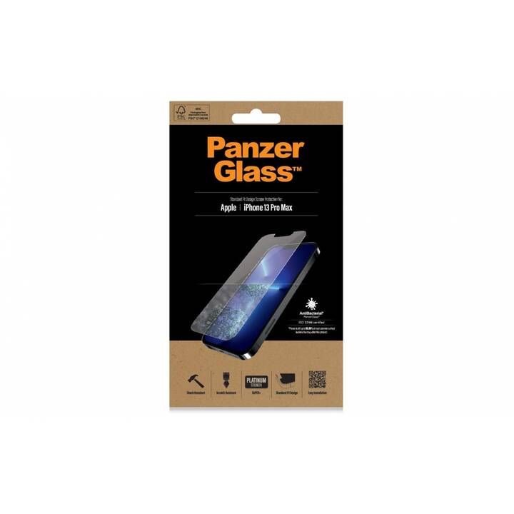 PANZERGLASS Displayschutzglas Standard Fit AB (iPhone 13 Pro Max, 1 Stück)