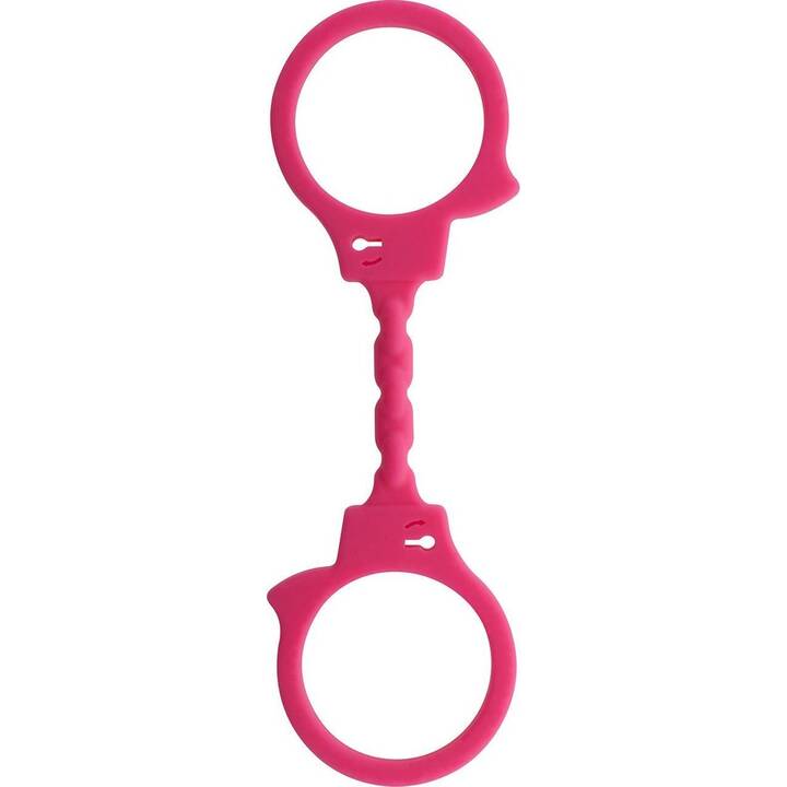 BASICS Menottes Stretchy Fun Cuffs (Pink)