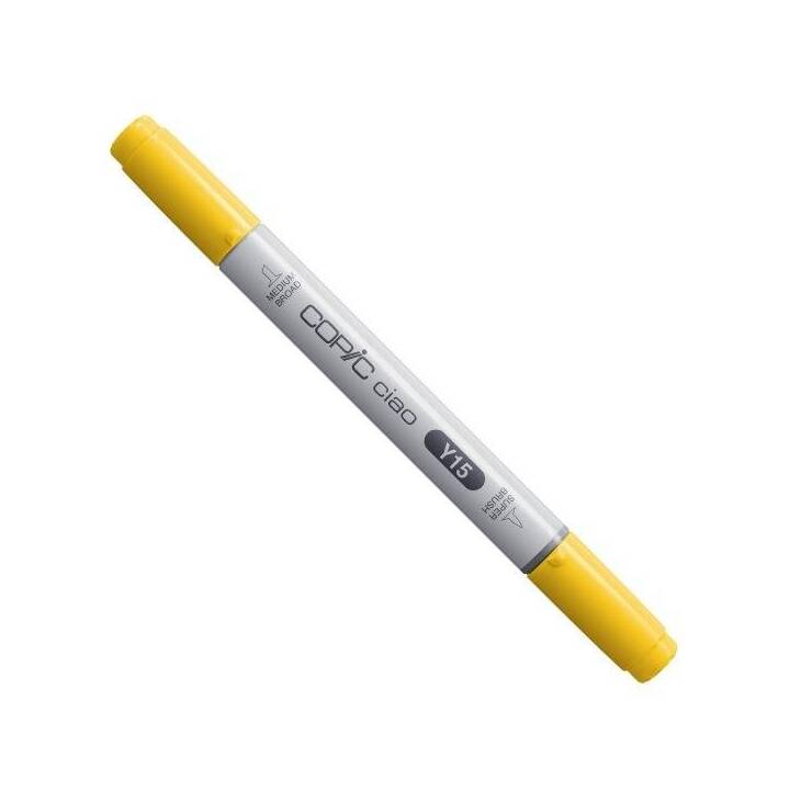 COPIC Grafikmarker Ciao Y15 Cadmium Yellow (Gelb, 1 Stück)
