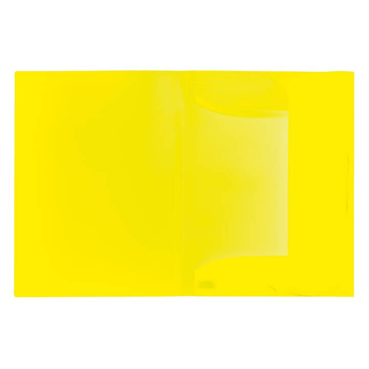 HERMA Cartellina con elastico (Giallo neon, A4, 1 pezzo)