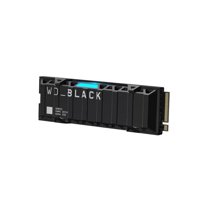 WD_BLACK BLACK SN850 (PCI Express, 2000 GB, Noir)