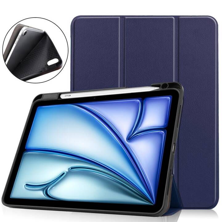 EG Housses de protection (11", iPad Air M2, Bleu foncé)