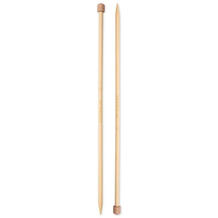 PRYM GROUP Stricknadel Bambus (0.7 cm, Braun)