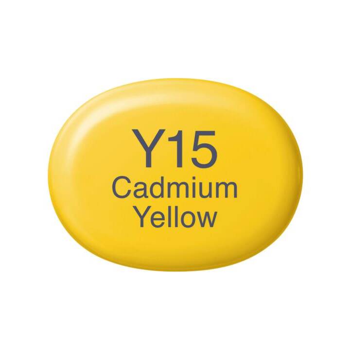 COPIC Marqueur de graphique Sketch Y15 Cadmium Yellow (Jaune, 1 pièce)