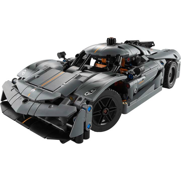 LEGO Technic Koenigsegg Jesko Absolut Supersportwagen in Grau (42173)