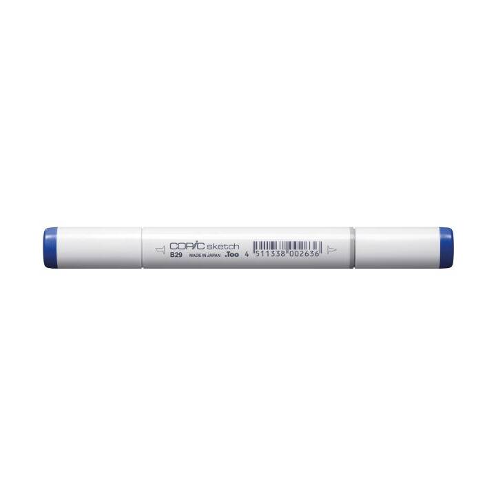 COPIC Grafikmarker Sketch B29 Ultramarine (Blau, 1 Stück)