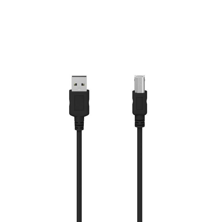 HAMA Classic Line USB-Kabel (USB 2.0 Typ-A, USB 2.0 Typ-B, 1.5 m)