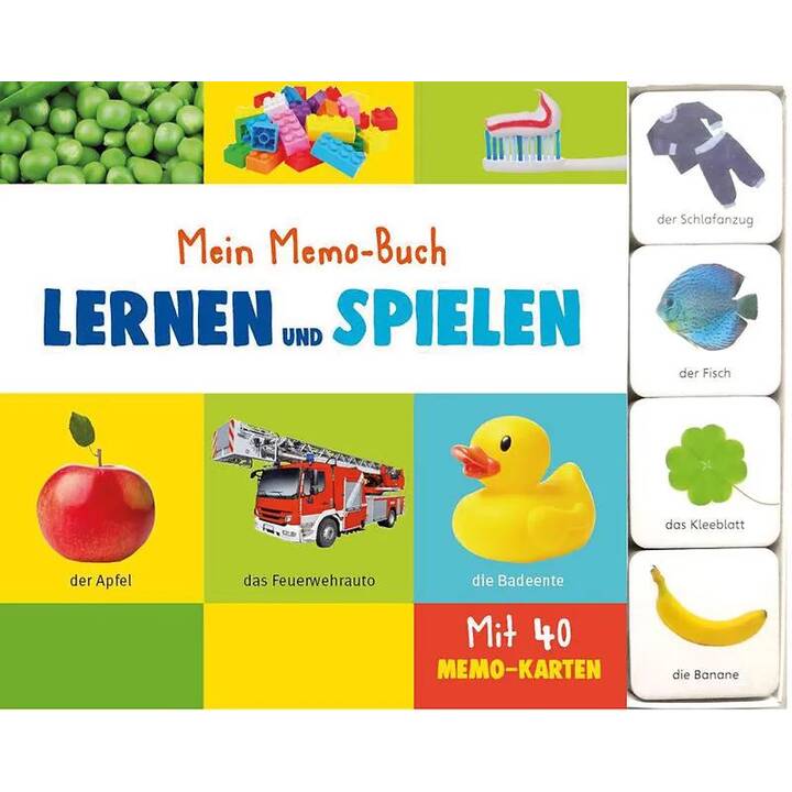 Mein Memo-Buch Lernen und Spielen. Mit 40 Memo-Karten! Für Kinder ab 3 Jahren