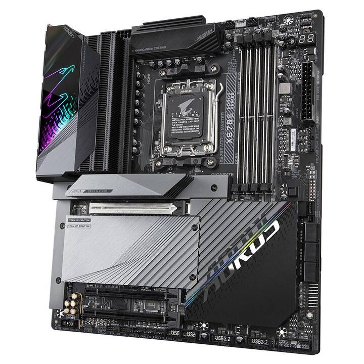 GIGABYTE TECHNOLOGY X670E AORUS MASTER (AM5, AMD X670, AMD X670E, ATX)