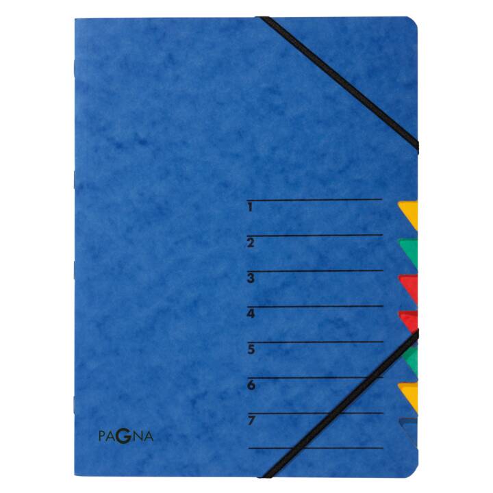 PAGNA Dossier à élastique Easy (Bleu, A4, 1 pièce)