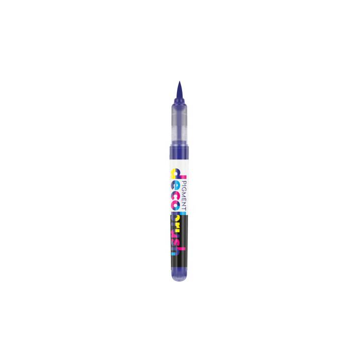 KARIN Textmarker Pigment Deco Brush 072U (Indigo, 1 Stück)