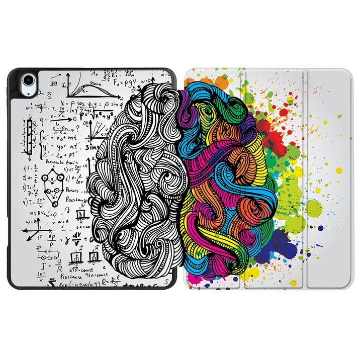 EG housse pour iPad 10.2" (2020) 8ème génération - multicolore - cerveau