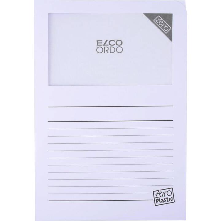 ELCO Dossiers chemises Zero (Coloris assortis, A4, 10 pièce)
