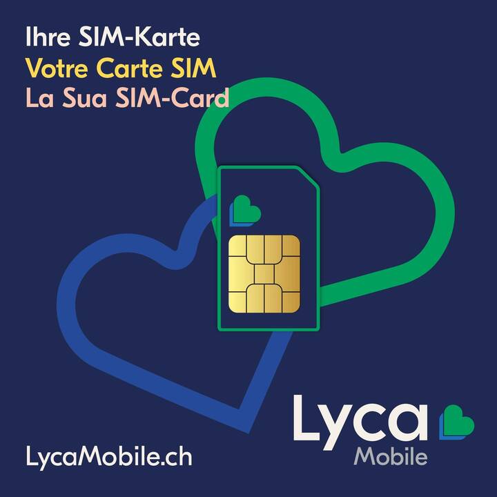 LYCAMOBILE Hello Swiss S (10 GO / 30 jours)