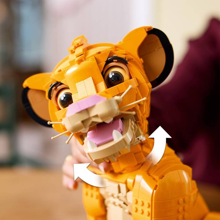 LEGO Disney Giovane Simba, Re Leone (43247)