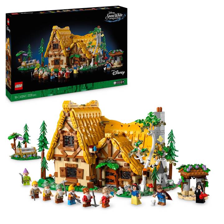 LEGO Disney Il cottage di Biancaneve e i Sette Nani (43242, Difficile da trovare)