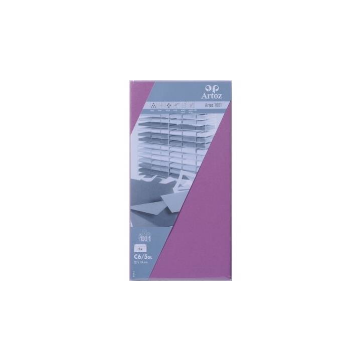 ARTOZ Enveloppes 1001 (C6/5, 5 pièce)