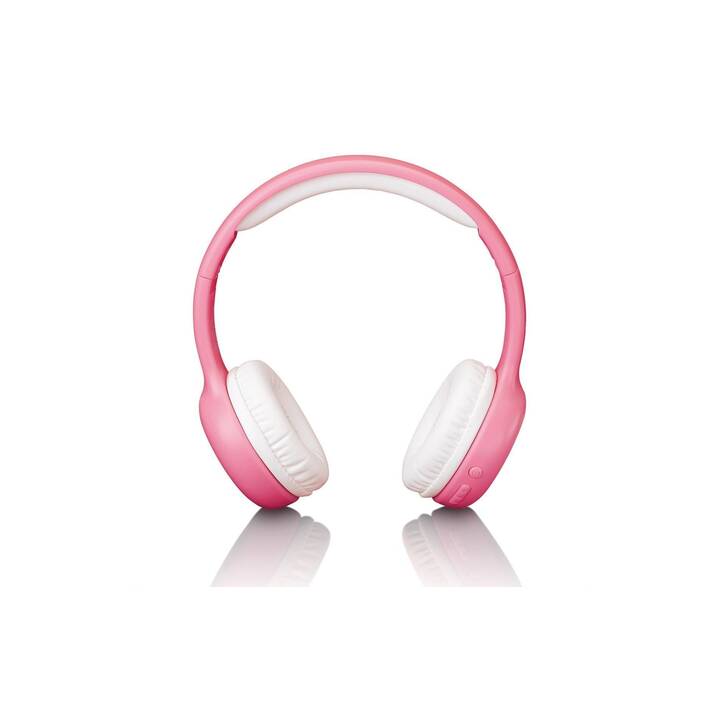 LENCO HPB-110 Casque d'écoute pour enfants (Bluetooth 5.0, Pink)