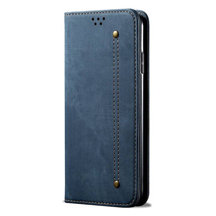 EG MornRise custodia a portafoglio per Apple iPhone 12 Mini 5.4" (2020) - blu scuro
