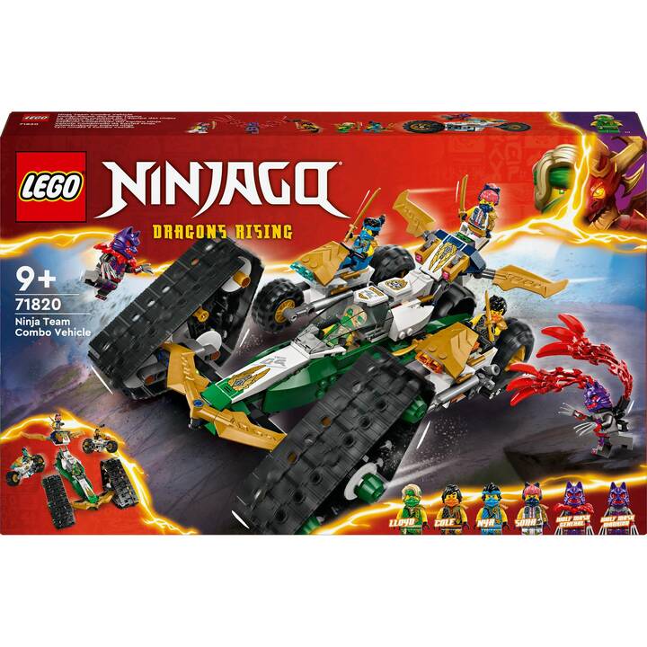 LEGO Ninjago Le véhicule combiné de l’équipe des ninjas (71820)