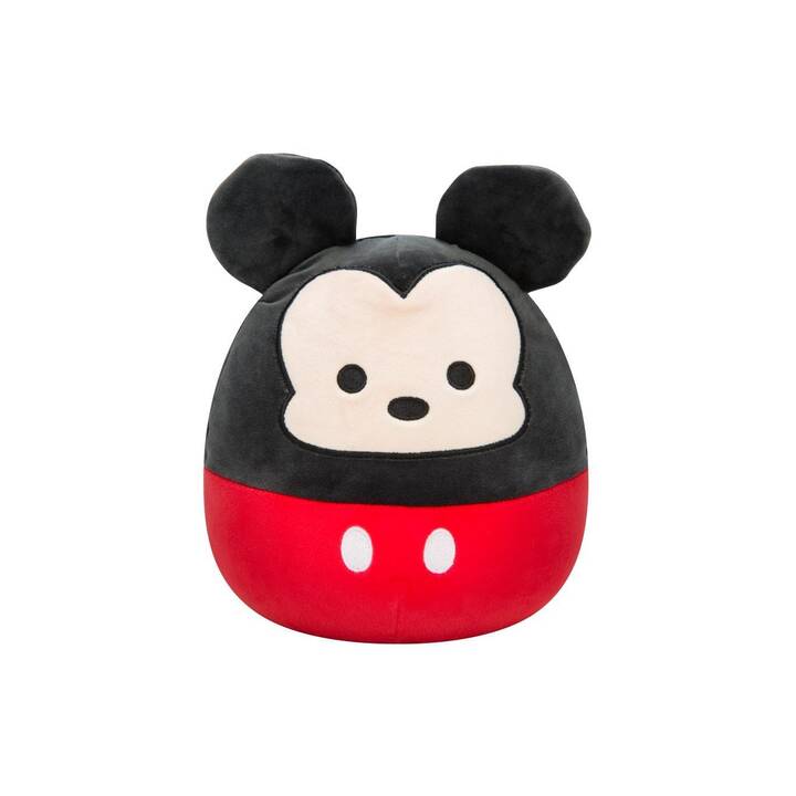 SQUISHMALLOWS Mickey (35 cm, Noir, Rouge)