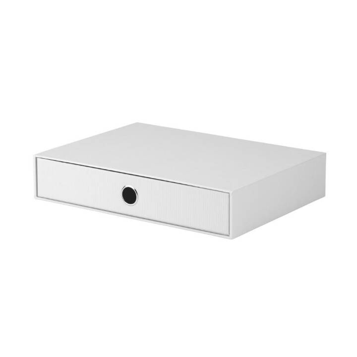 RÖSSLER PAPIER Büroschubladenbox S.O.H.O. (A4, 335 mm  x 252 mm  x 65 mm, Weiss)