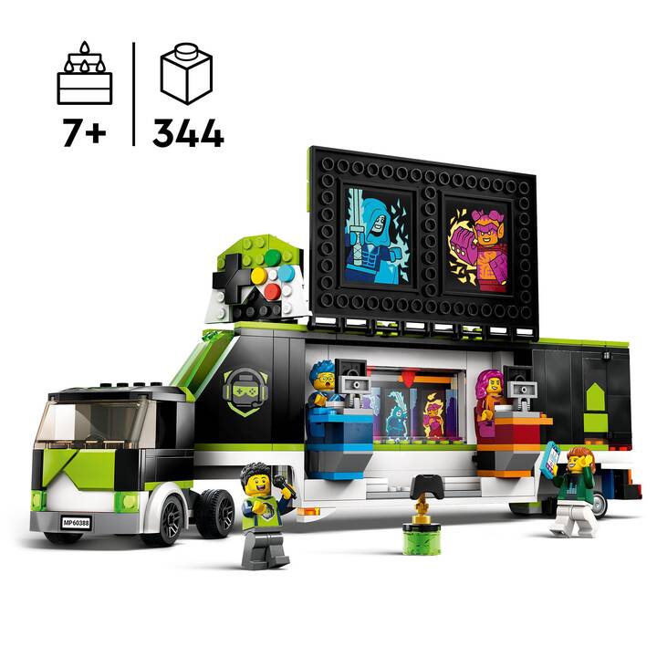 LEGO City Le Camion de Tournois de Jeux Vidéo (60388)