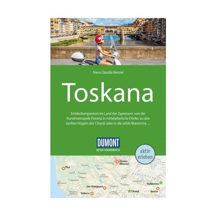 DuMont Reise-Handbuch Reiseführer Toskana. 1:375'000
