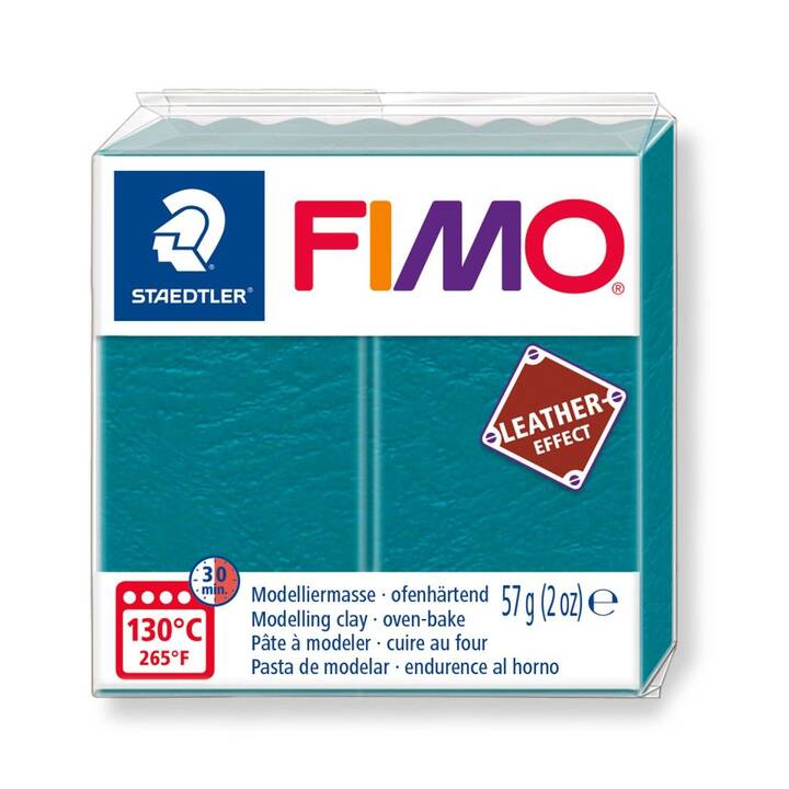 STAEDTLER Pâte à modeler Fimo 8010 (57 g, Aqua)