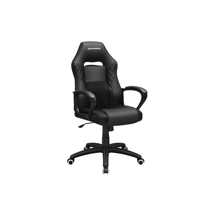 SONGMICS OBG38BKV1 Fauteuil de bureau piovant (Noir)