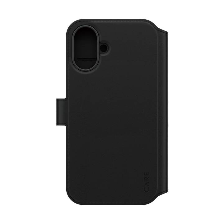 CARE Backcover mit Kartenhalter MagSafe Feature Tango 2-in-1 (iPhone 16 Plus, Schwarz)