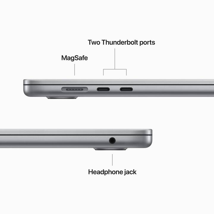 APPLE MacBook Air 2023 (15.3", Puce Apple M2, 24 GB RAM, 2000 GB SSD)