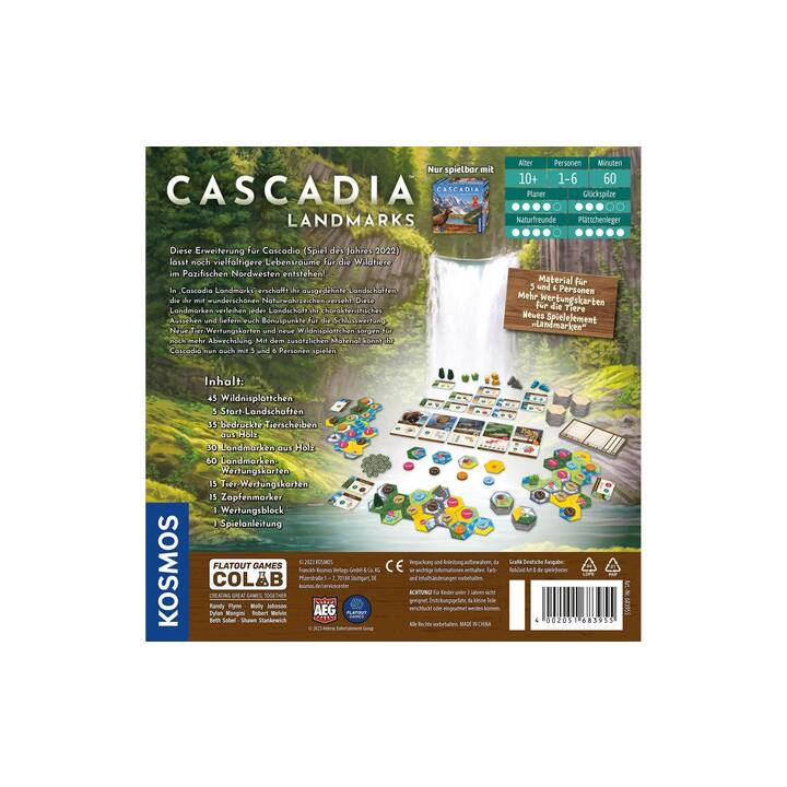 KOSMOS Cascadia Landmarks (DE)