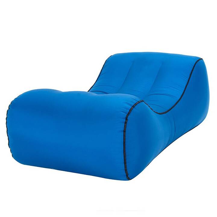 EG divano gonfiabile - blu - 145cmx70cmx40cm
