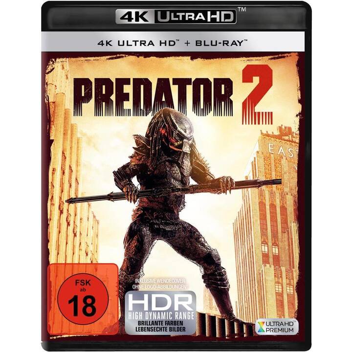 Predator 2 (4K Ultra HD, DE, EN, FR)