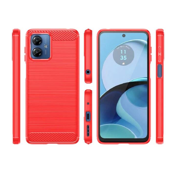 EG Backcover (Motorola Moto G14, Rot)