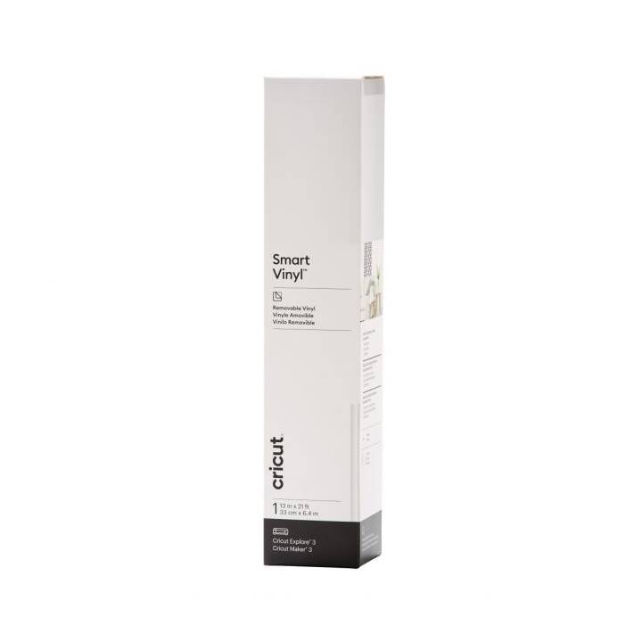 CRICUT Pellicola vinilica Smart (33 cm x 640 cm, Bianco)