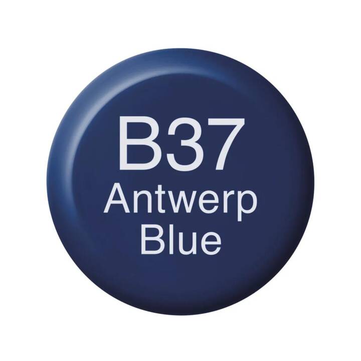 COPIC Encre B37 - Antwerp Blue (Bleu, 12 ml)